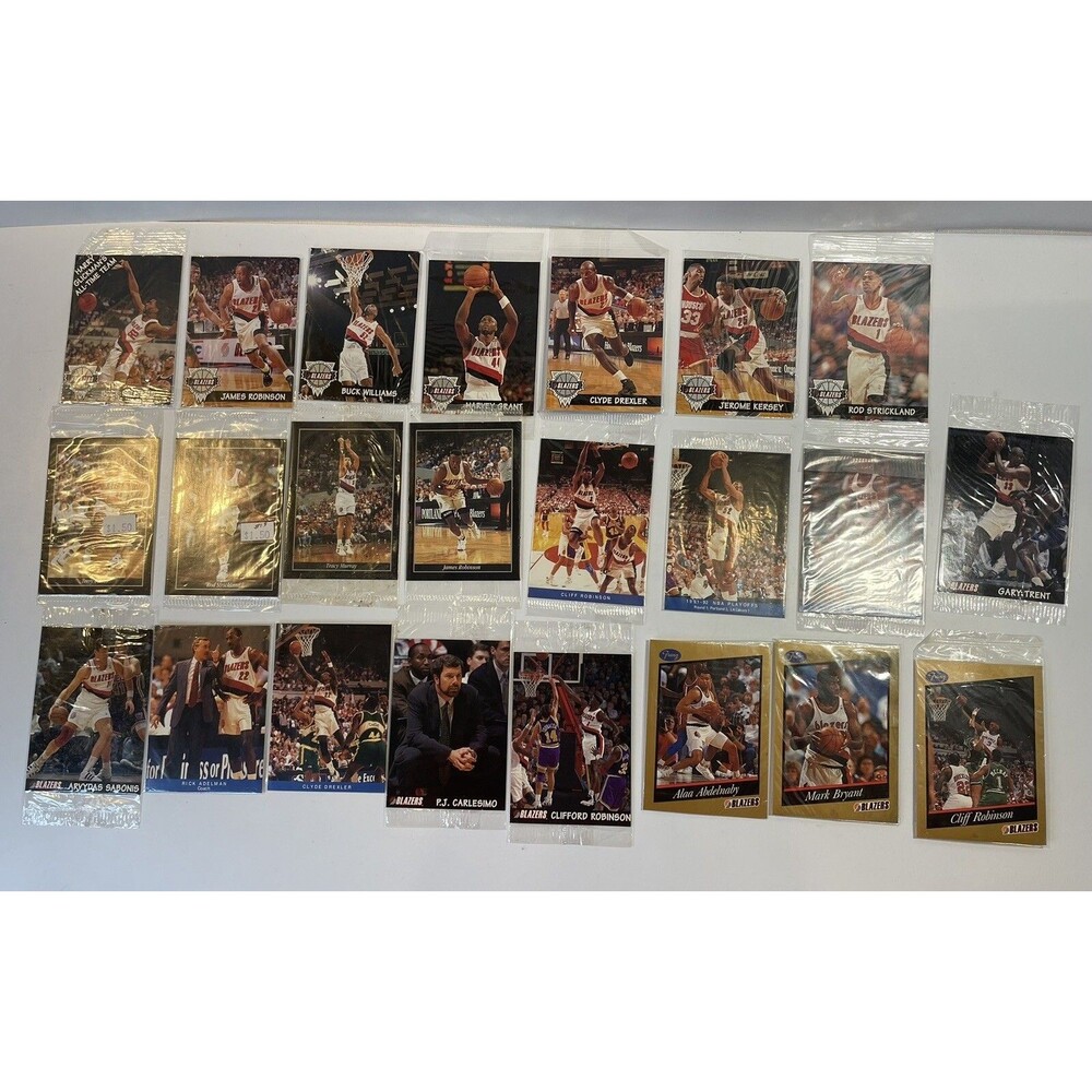 Portland Trail Blazers Franz Food Issue Lot 23 Basketball Cards Sealed Drexler